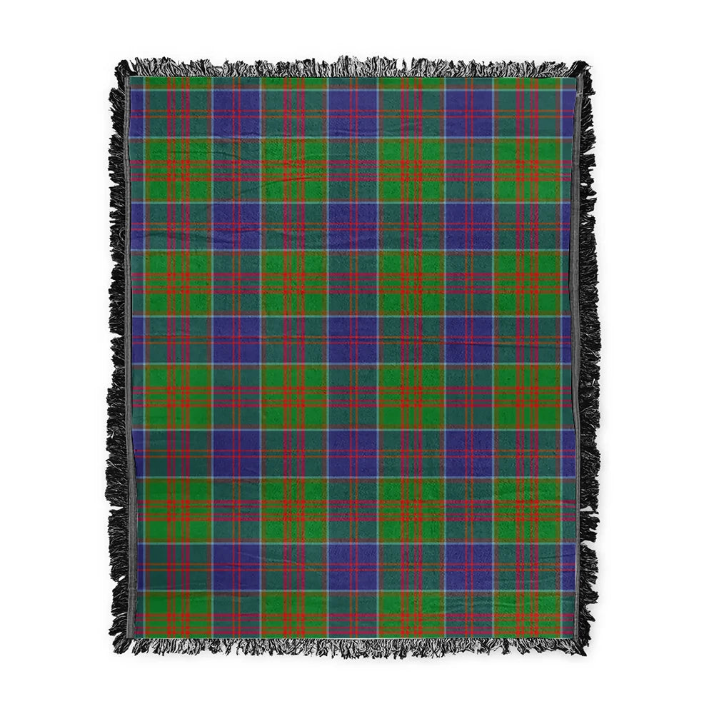 Scottish Tartan Stewart of Appin Hunting Modern Clan Woven Blanket Plaid Style