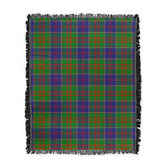 Scottish Tartan Stewart of Appin Hunting Modern Clan Woven Blanket Plaid Style
