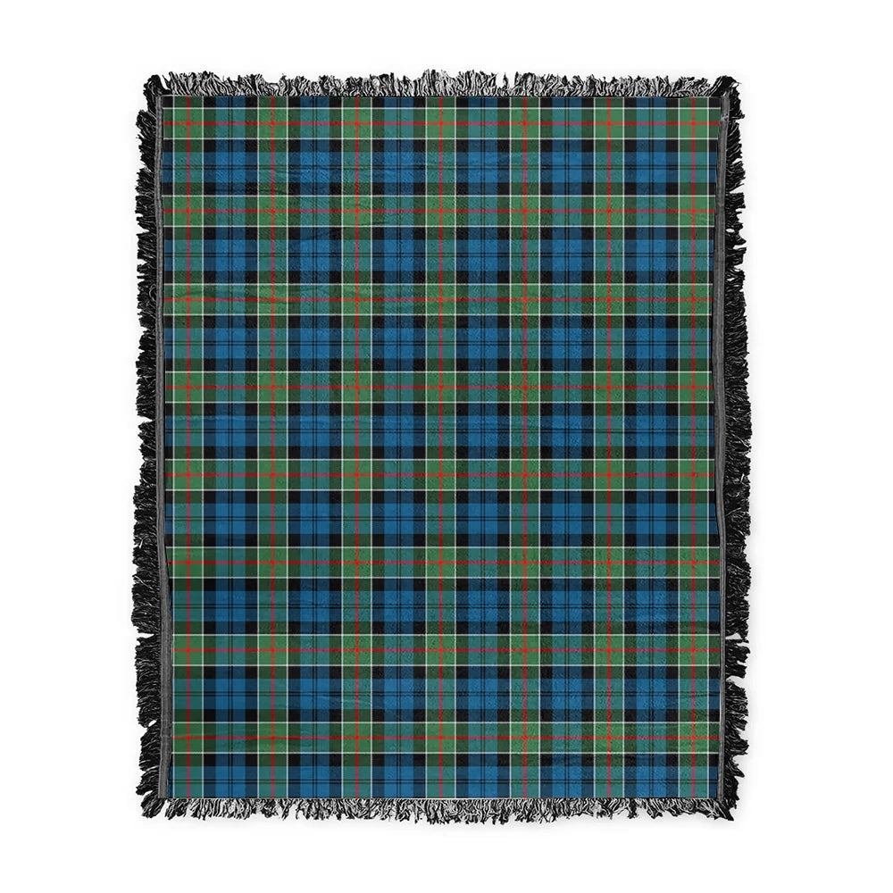 Scottish Tartan Colquhoun Ancient Clan Woven Blanket Plaid Style