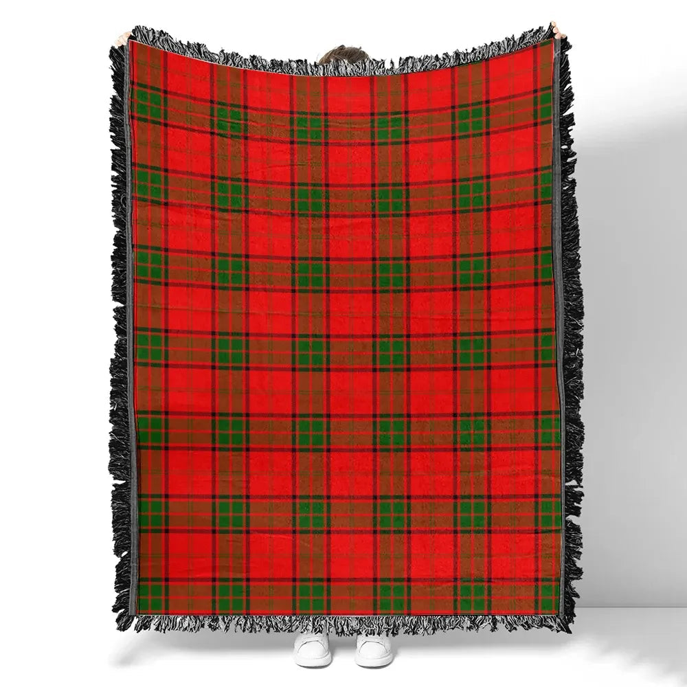 Scottish Tartan Maxwell Modern Clan Woven Blanket Plaid Style