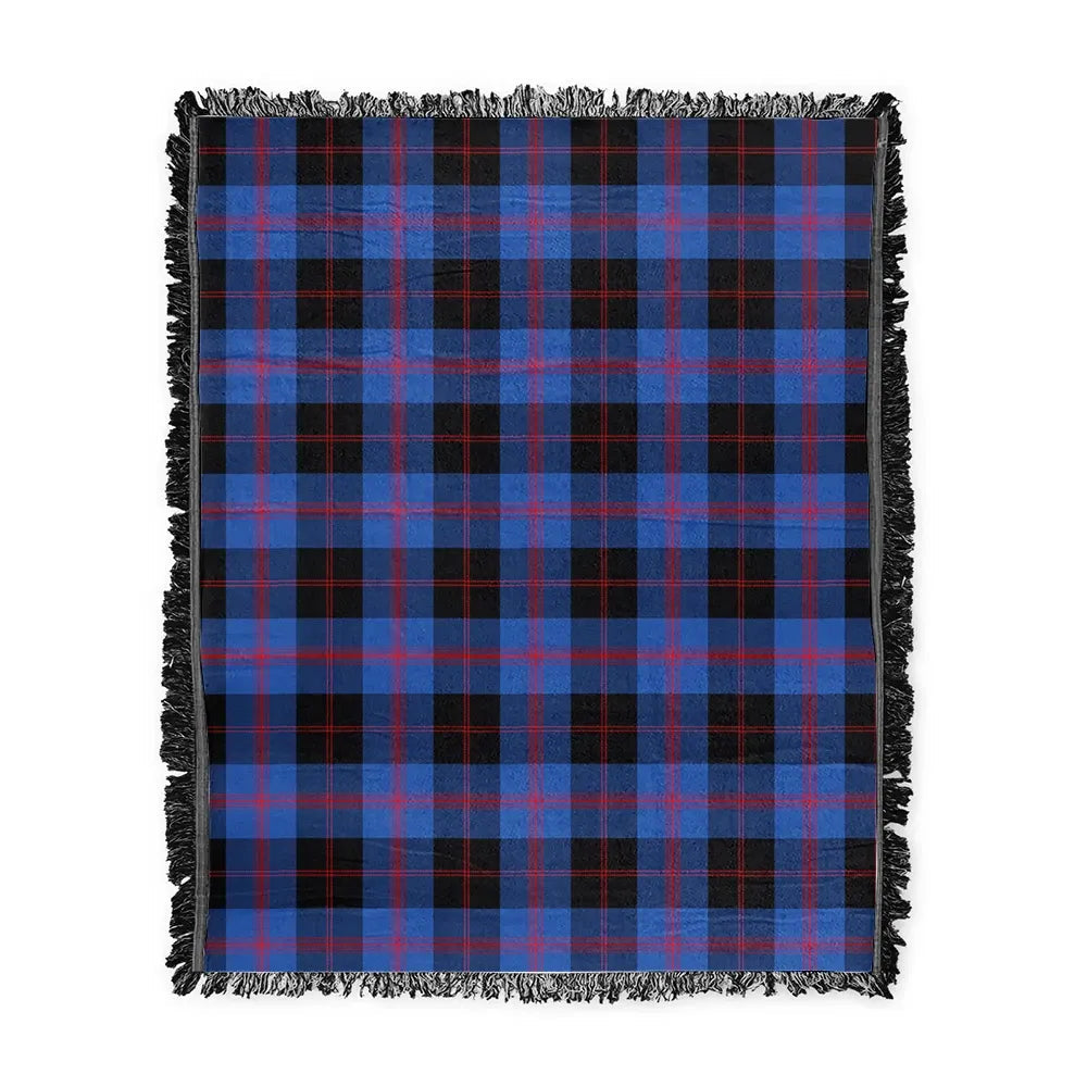 Scottish Tartan Angus Modern Clan Woven Blanket Plaid Style