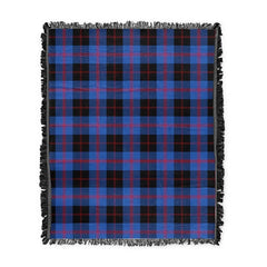 Scottish Tartan Angus Modern Clan Woven Blanket Plaid Style