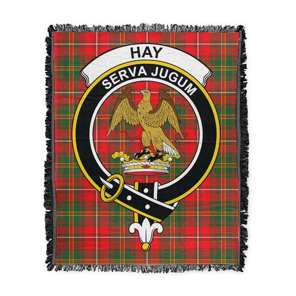 Scottish Tartan Hay Modern Clan Woven Blanket Crest Style