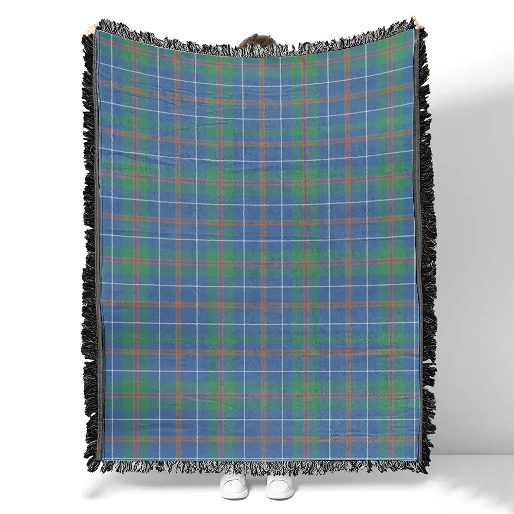 Scottish Tartan MacHardy Ancient Clan Woven Blanket Plaid Style