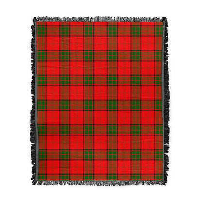 Scottish Tartan Maxwell Modern Clan Woven Blanket Plaid Style