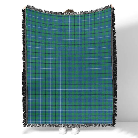 Scottish Tartan Douglas Ancient Clan Woven Blanket Plaid Style