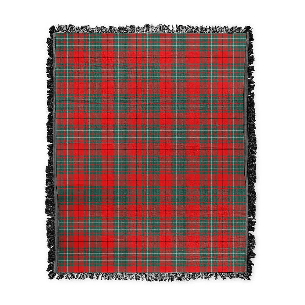 Scottish Tartan Cumming Modern Clan Woven Blanket Plaid Style