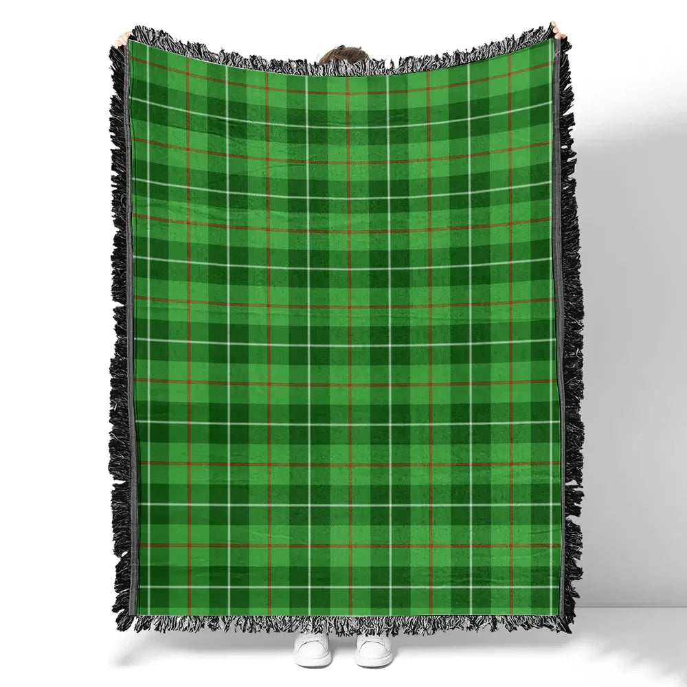 Scottish Tartan Galloway District Clan Woven Blanket Plaid Style