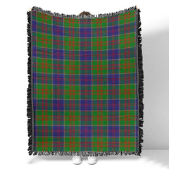 Scottish Tartan Stewart of Appin Hunting Modern Clan Woven Blanket Plaid Style