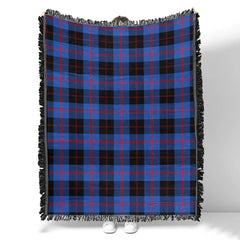 Scottish Tartan Angus Modern Clan Woven Blanket Plaid Style