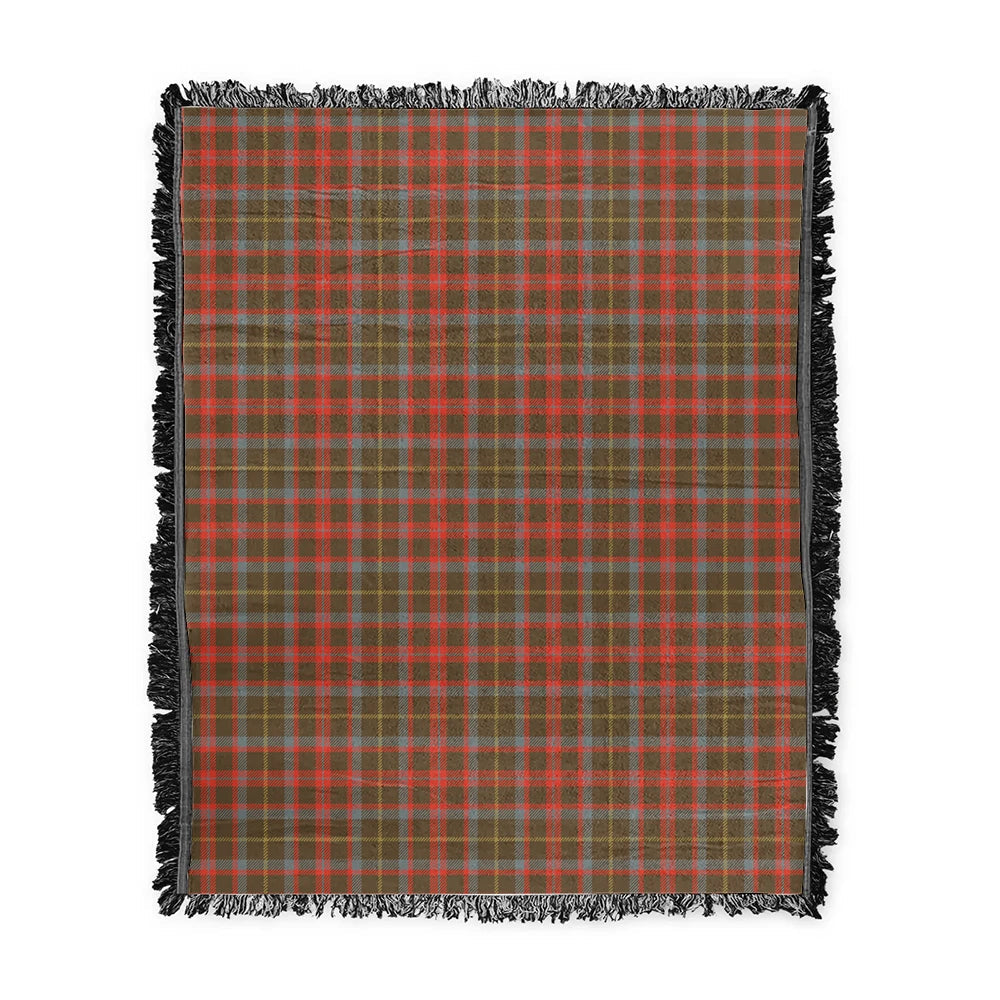 Scottish Tartan MacKintosh Hunting Weathered Clan Woven Blanket Plaid Style