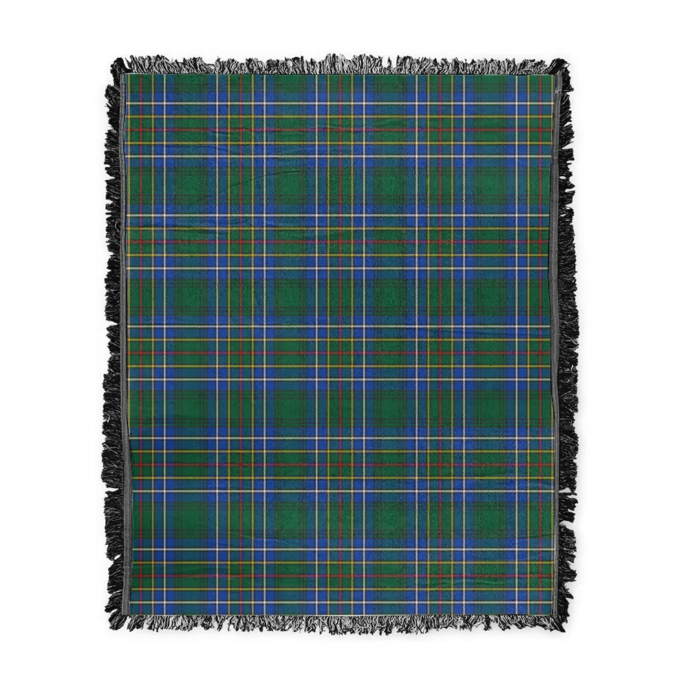 Scottish Tartan Cockburn Ancient Clan Woven Blanket Plaid Style