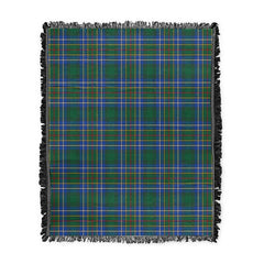 Scottish Tartan Cockburn Ancient Clan Woven Blanket Plaid Style