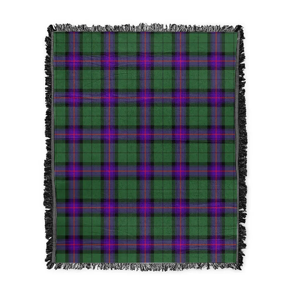 Scottish Tartan Armstrong Modern Clan Woven Blanket Plaid Style