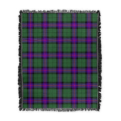 Scottish Tartan Armstrong Modern Clan Woven Blanket Plaid Style