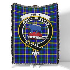 Scottish Tartan Weir Ancient Clan Woven Blanket Crest Style