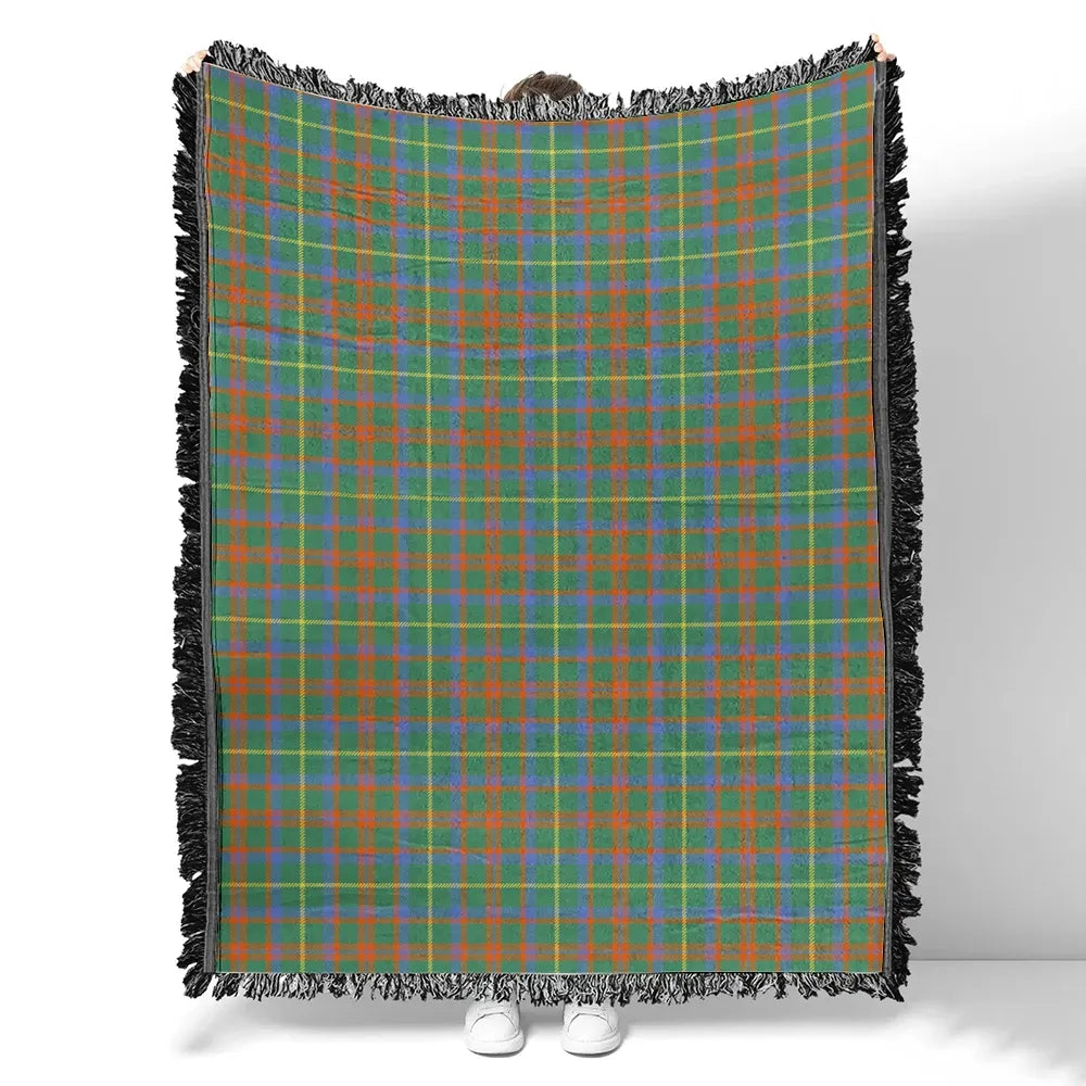 Scottish Tartan MacKintosh Hunting Ancient Clan Woven Blanket Plaid Style