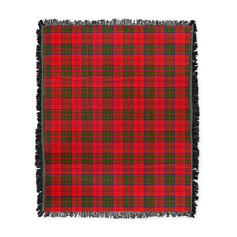 Scottish Tartan Grant Modern Clan Woven Blanket Plaid Style