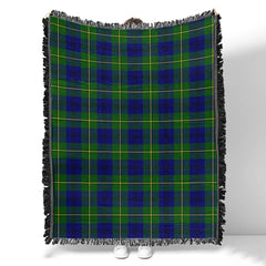Scottish Tartan Johnston Modern Clan Woven Blanket Plaid Style