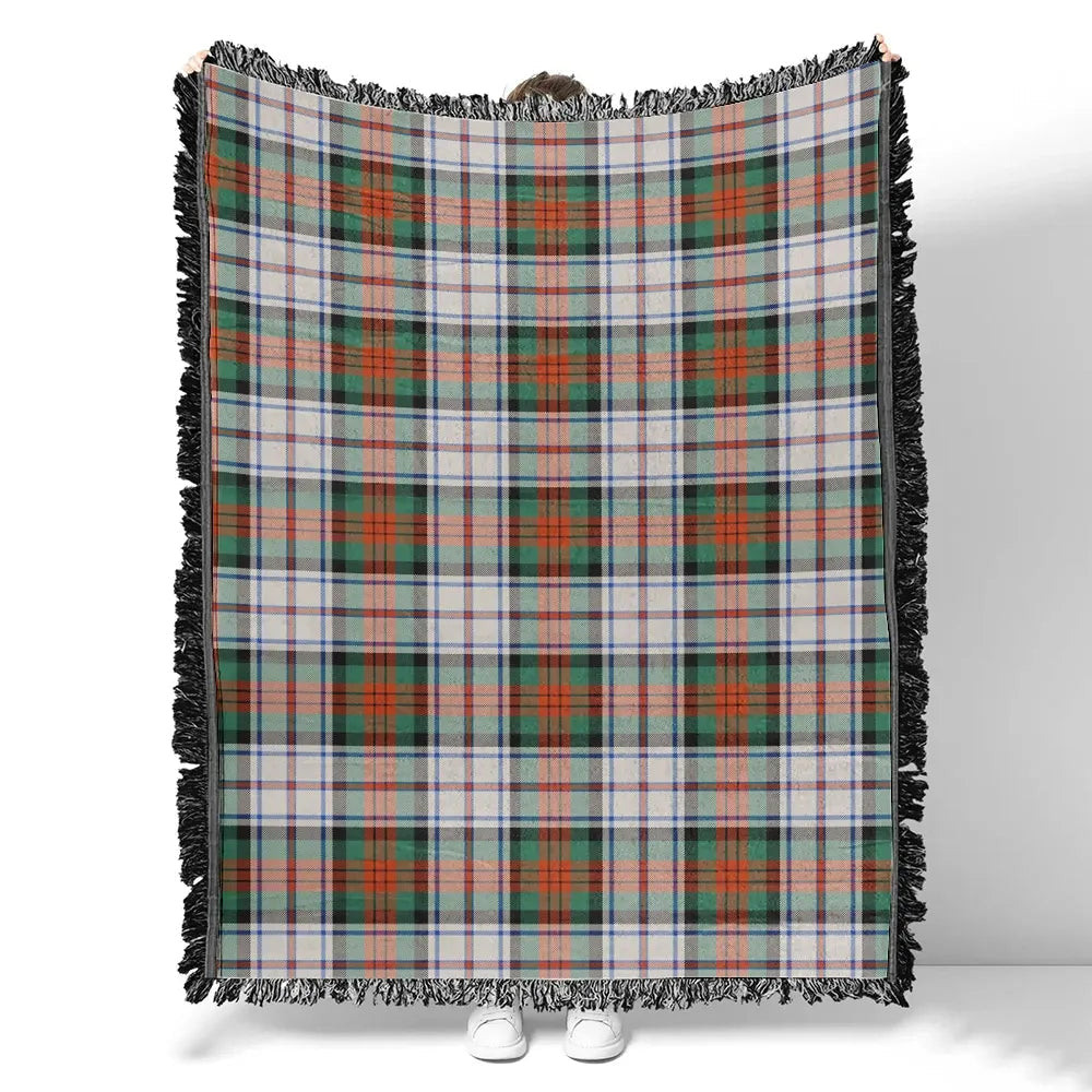 Scottish Tartan MacDuff Dress Ancient Clan Woven Blanket Plaid Style