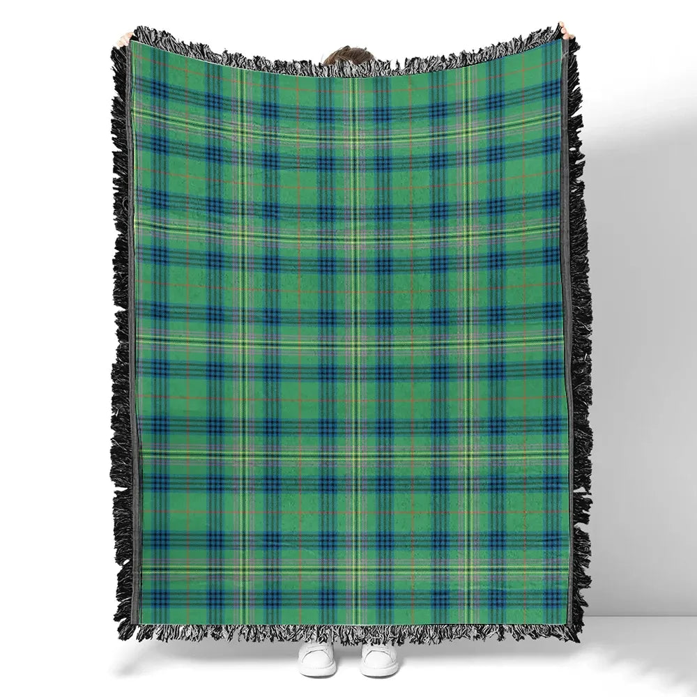 Scottish Tartan Kennedy Ancient Clan Woven Blanket Plaid Style