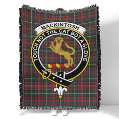 Scottish Tartan MacKintosh Hunting Modern Clan Woven Blanket Crest Style