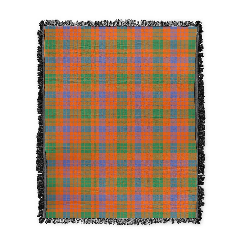 Scottish Tartan Ross Ancient Clan Woven Blanket Plaid Style
