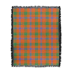 Scottish Tartan Ross Ancient Clan Woven Blanket Plaid Style