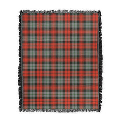 Scottish Tartan MacLachlan Weathered Clan Woven Blanket Plaid Style