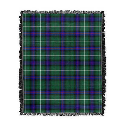 Scottish Tartan MacDonald of the Isles Hunting Modern Clan Woven Blanket Plaid Style