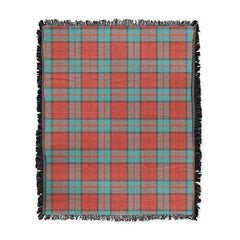 Scottish Tartan Dunbar Ancient Clan Woven Blanket Plaid Style