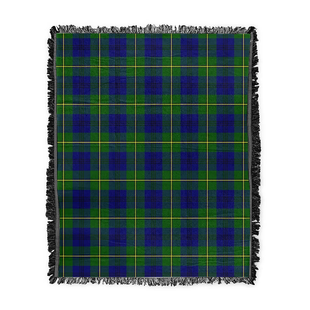 Scottish Tartan Johnston Modern Clan Woven Blanket Plaid Style