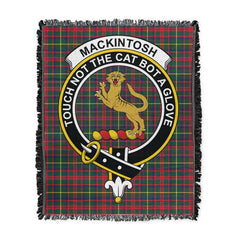 Scottish Tartan MacKintosh Hunting Modern Clan Woven Blanket Crest Style