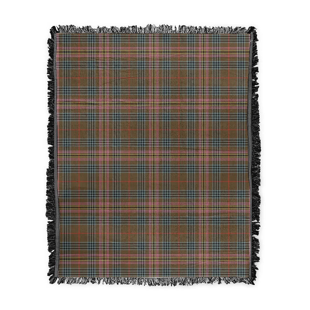 Scottish Tartan Kennedy Weathered Clan Woven Blanket Plaid Style