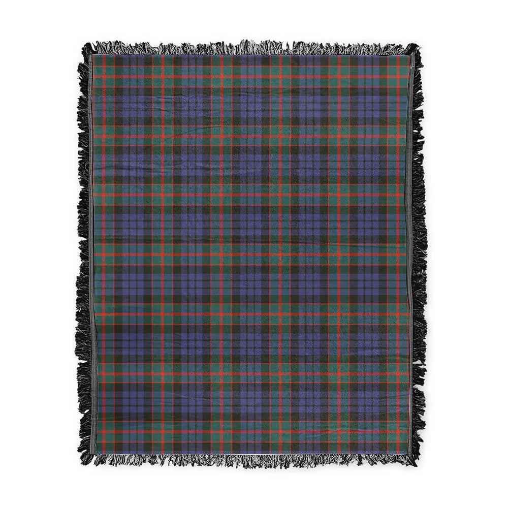 Scottish Tartan Fletcher of Dunans Clan Woven Blanket Plaid Style