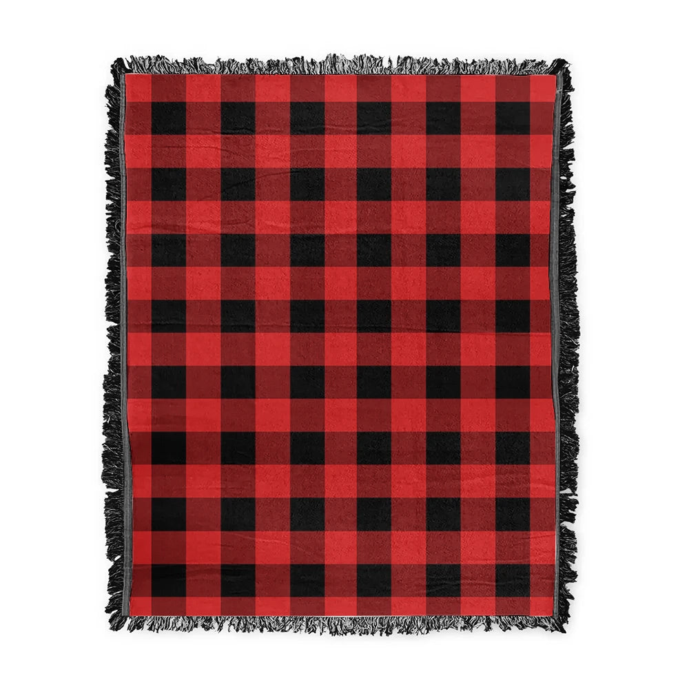 Scottish Tartan Rob Roy MacGregor Modern Clan Woven Blanket Plaid Style