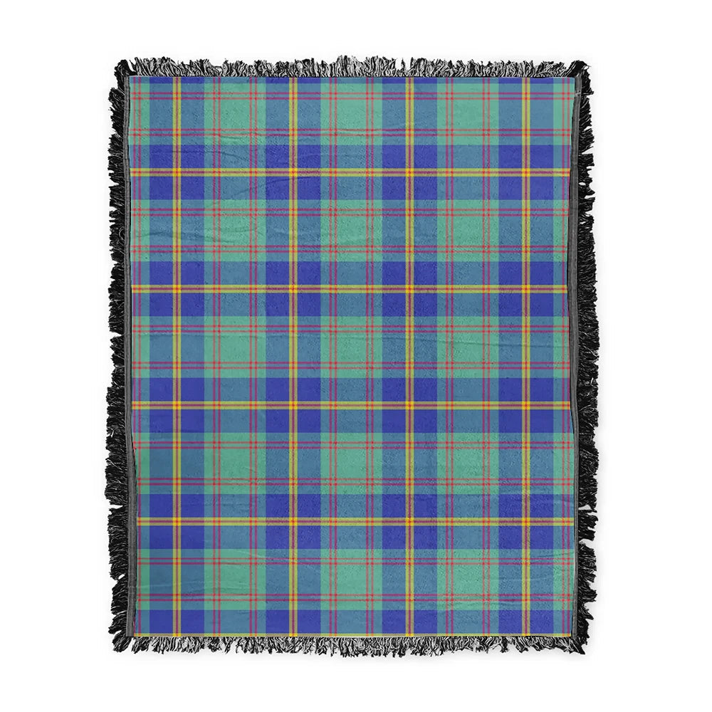 Scottish Tartan US Marine Clan Woven Blanket Plaid Style