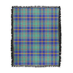 Scottish Tartan US Marine Clan Woven Blanket Plaid Style