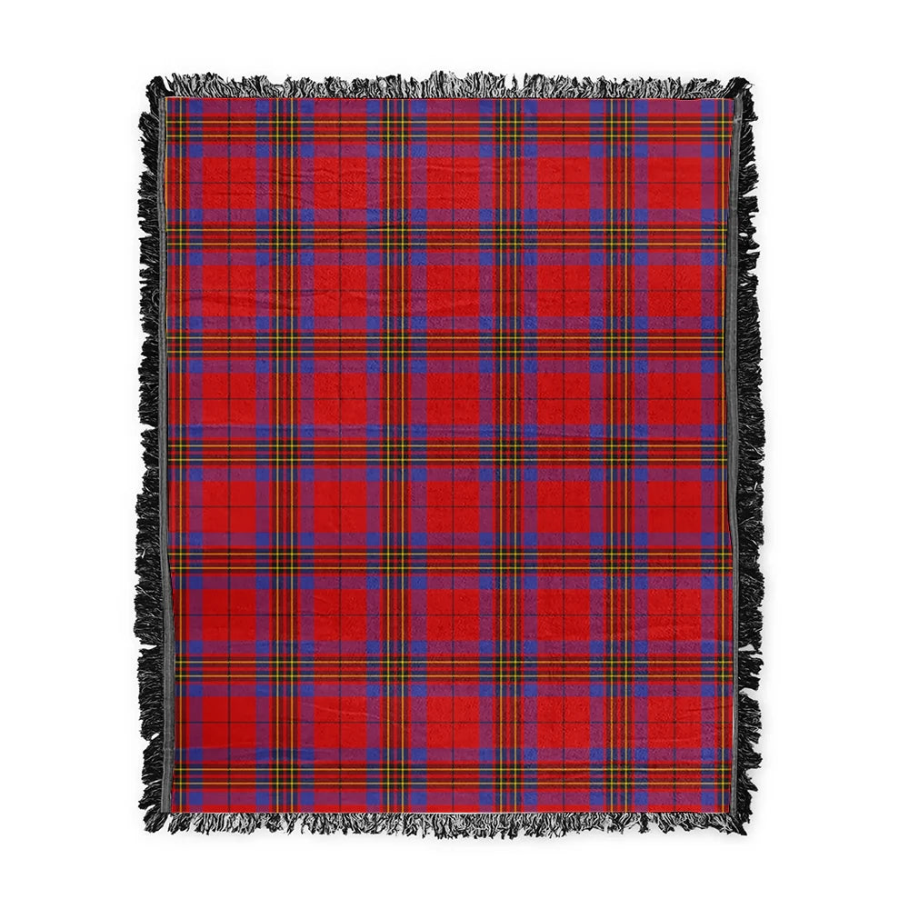 Scottish Tartan Leslie Modern Clan Woven Blanket Plaid Style