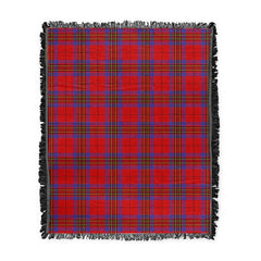 Scottish Tartan Leslie Modern Clan Woven Blanket Plaid Style