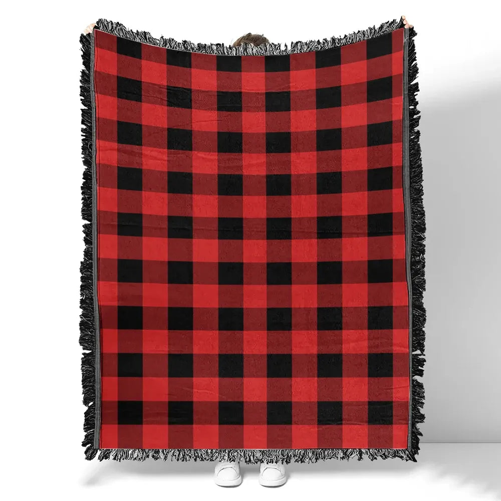 Scottish Tartan Rob Roy MacGregor Modern Clan Woven Blanket Plaid Style