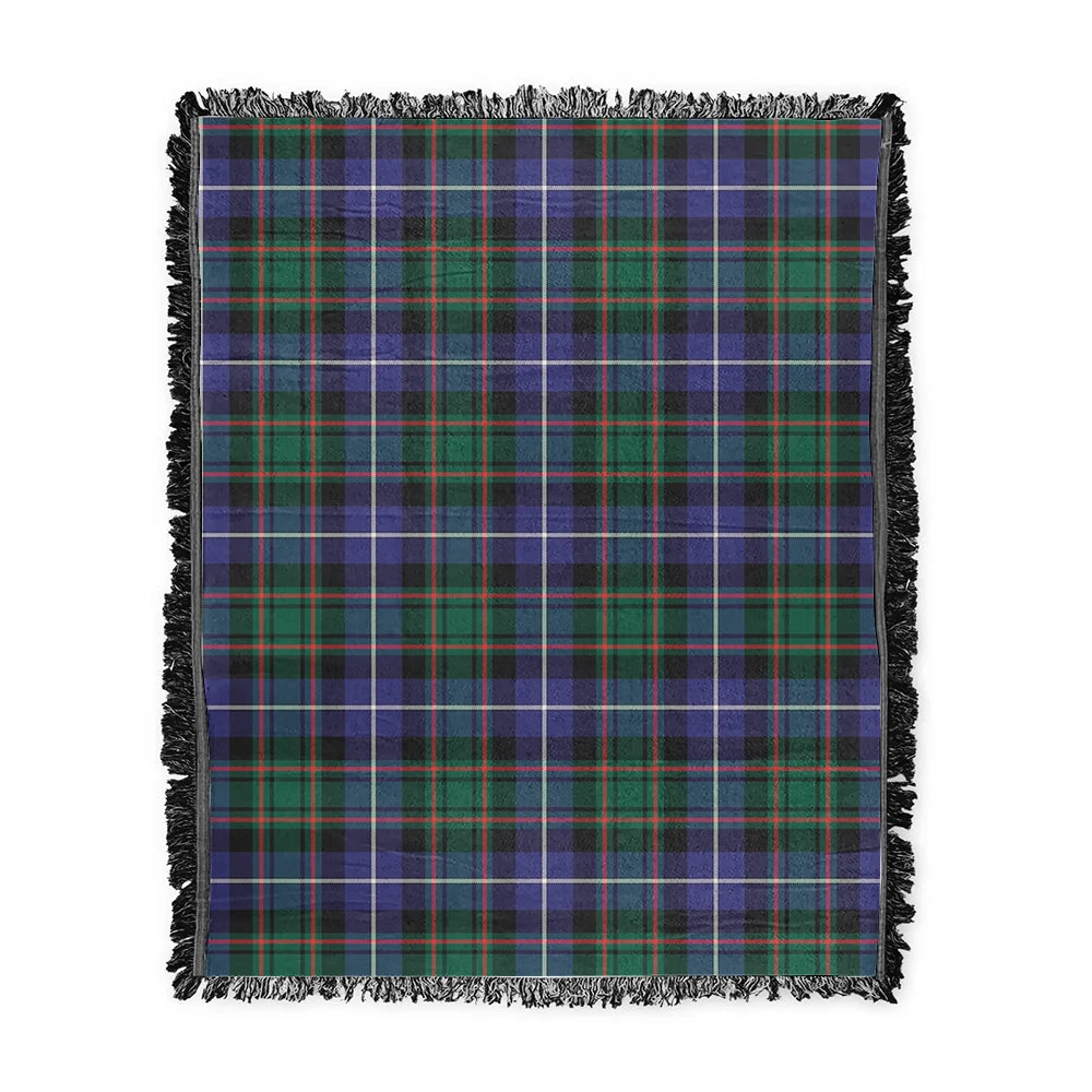Scottish Tartan MacRae Hunting Modern Clan Woven Blanket Plaid Style