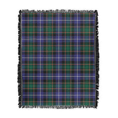 Scottish Tartan MacRae Hunting Modern Clan Woven Blanket Plaid Style