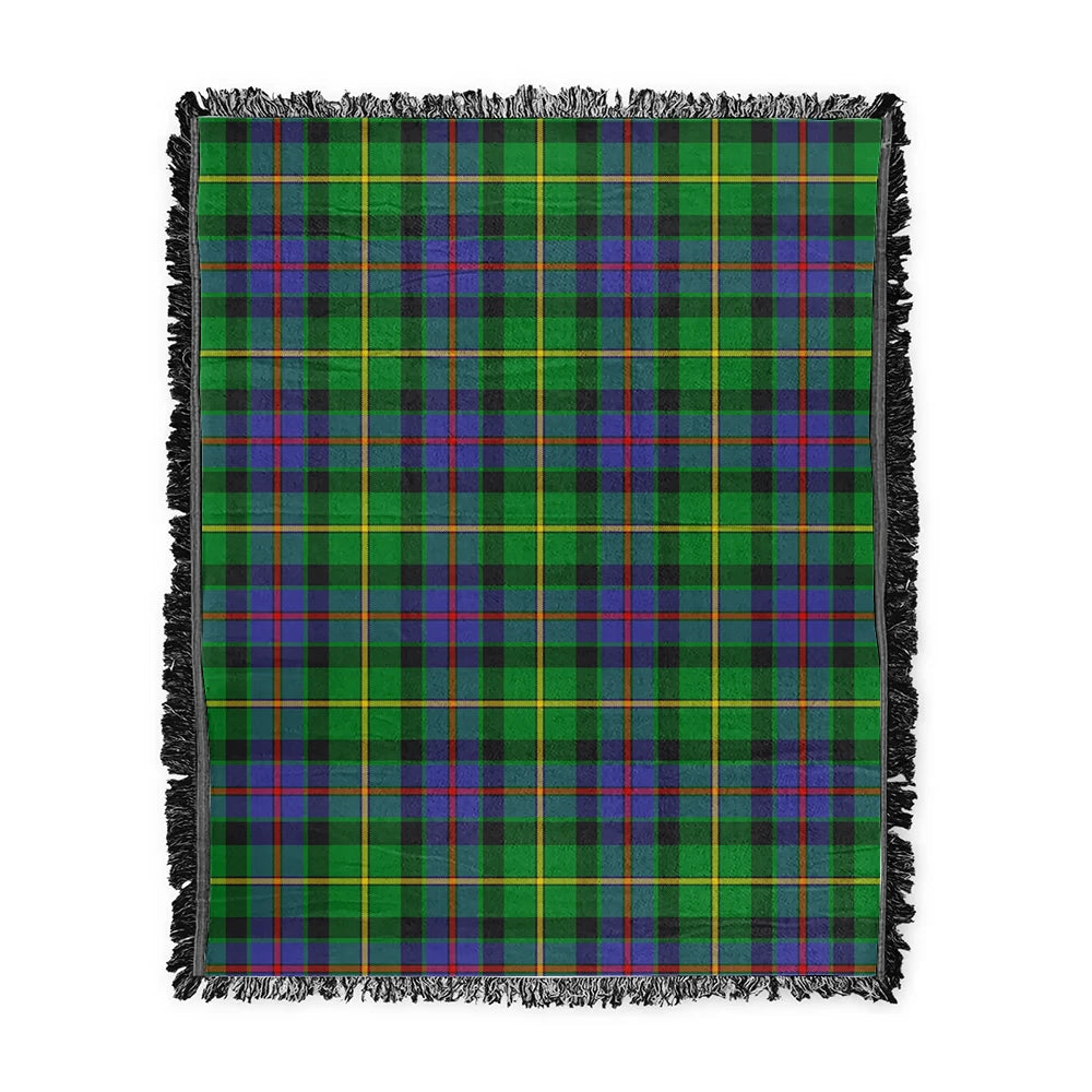 Scottish Tartan Tait Modern Clan Woven Blanket Plaid Style