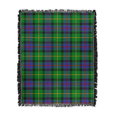 Scottish Tartan Tait Modern Clan Woven Blanket Plaid Style