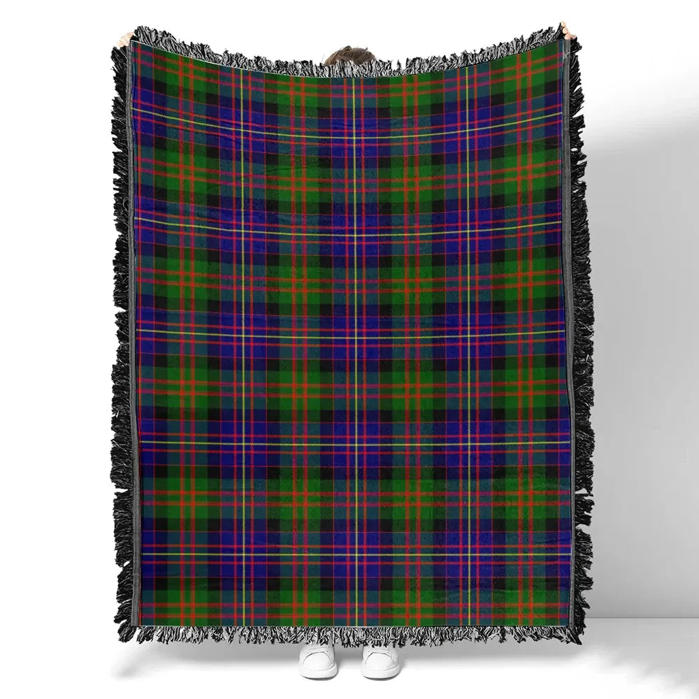 Scottish Tartan Cameron of Erracht Modern Clan Woven Blanket Plaid Style