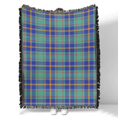 Scottish Tartan US Marine Clan Woven Blanket Plaid Style