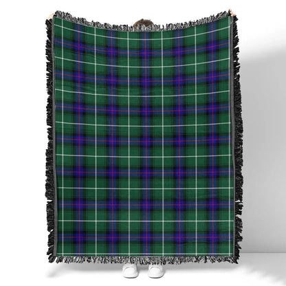 Scottish Tartan MacDonald of the Isles Hunting Modern Clan Woven Blanket Plaid Style