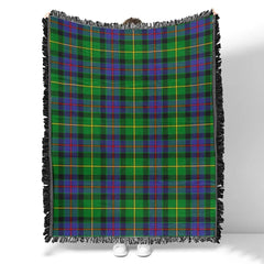 Scottish Tartan Tait Modern Clan Woven Blanket Plaid Style