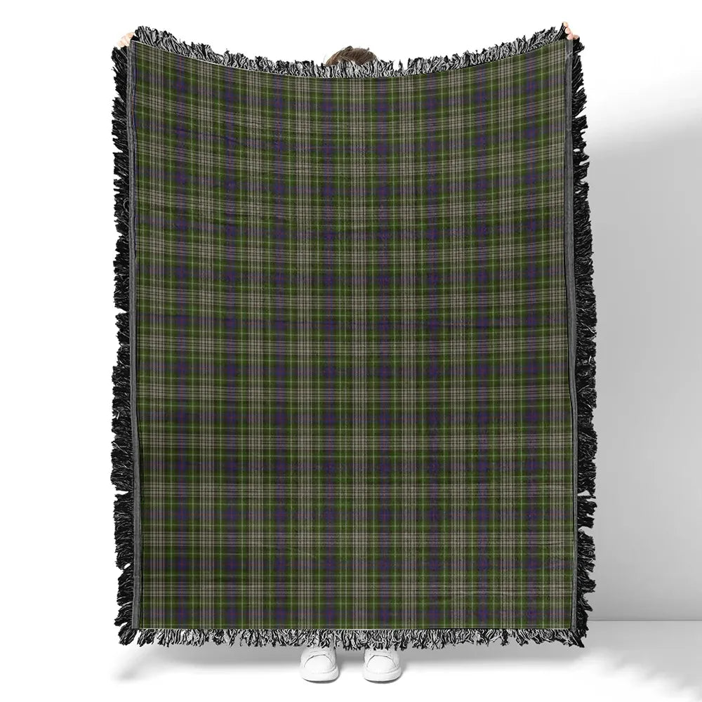 Scottish Tartan Davidson Tulloch Dress Clan Woven Blanket Plaid Style